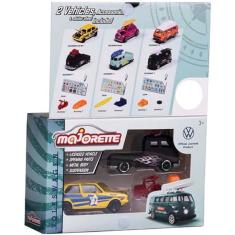 Imagem de Miniatura Majorette Set 1 Volkswagen Golf Mk 1 + Kombi 1/64 Metal