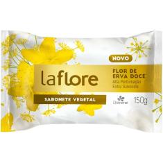 Imagem de La Flore Sabonete Barra Vegetal Flor De Erva Doce 150G Davene