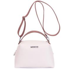 Imagem de bolsa transversal pequena dia a dia com zíper e alça tira colo frasque