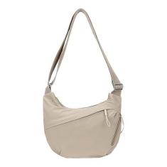Imagem de Bolsa de ombro feminina leve, bolsa de bolinho tipo estilingue,Bolsa de estilingue ajustável de nylon Ba de ombro leve - Pequeno Hobo Bolsa espaçoso com vários bolsos para mulheres