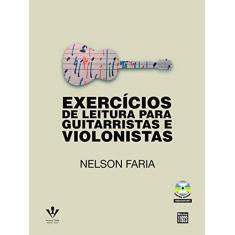 Imagem de Exercícios de Leitura Para Guitarristas e Violonistas - Acompanha Cd-Room - Faria, Nelson - 9788574074269