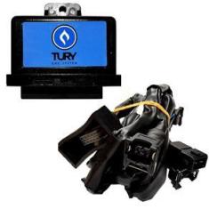 Imagem de Emulador De 6 Bicos Injetores T56 Com Chicote Tury Gas