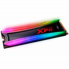 SSD M.2 256GB Adata XPG Spectrix S40G NVMe Leitura 3500 MB/s Gravação 1200 MB/s RGB - AS40G-256GT-C