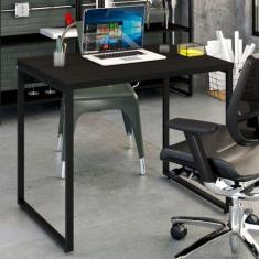 Imagem de Mesa Escrivaninha Office Kuadra ônix 8395 - Compace