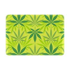 Imagem de My Daily Marijuana Leaf of Cannabis capa protetora de couro para passaporte