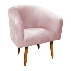 Imagem de Poltrona Stella Veludo Rose