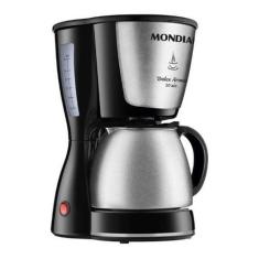 Imagem de Cafeteira Mondial Inox C37-ji30x Semi Automática 127v Cafeteira elétrica mondial dolce arome c-37ji-30x 800w inox