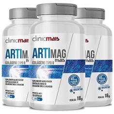 Imagem de Kit 3x Artimag - Colágeno Tipo 2 + Magnésio - 30 Cápsulas