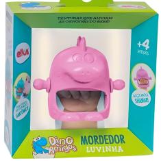 Imagem de Mordedor Luvinha Dino E Amigos Conforto C/ Alça Elka