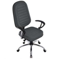 Imagem de Cadeira Para Escritório Presidente Gomada Linha Blenda Cinza