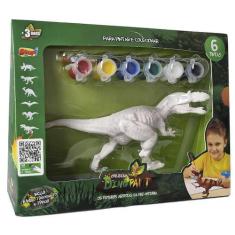 Imagem de Boneco Dinossauros De Brinquedo Infantil Para Pintar Colorir - Zoop To