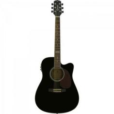 Imagem de Violão Giannini Gf1d Ceq Aço Preto Giannini