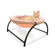 Imagem de Cama de rede elevada para gatos – Redes aconchegantes para gatos grandes, rede versátil para gatos ou cães, rede extra grande para gatos ou cães internos, rede elevada para animais de estimação,
