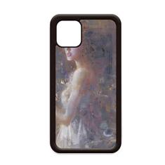 Imagem de Pintura a óleo fina de Jade XJJ para iPhone 12 Pro Max Capa para Apple Mini Mobile Case