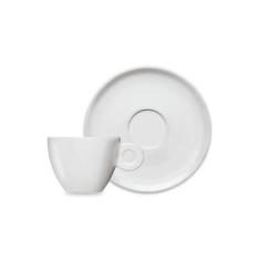Imagem de Xícara de Café Itália com Pires de Porcelana 75 ml Germer