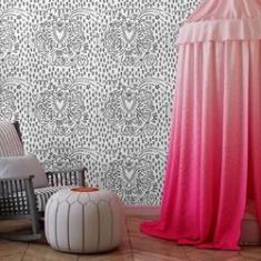 Imagem de Papel De Parede Adesivo Love Colorir N013247 Rolo 0,58X3M