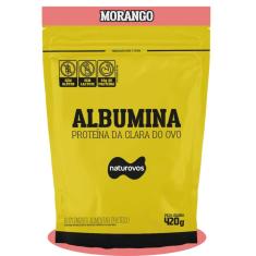 Imagem de Albumina Clara De Ovo Morango 420 Gr