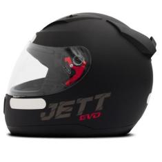 Imagem de Capacete Esportivo Fechado Integral Original Jett Evo Solid Fosco Femi