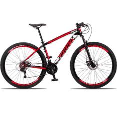 Imagem de Bicicleta Aro 29 Dropp Race 21 Marchas Quadro Alumínio e Suspensão Dianteira e Freio Disco-Unissex