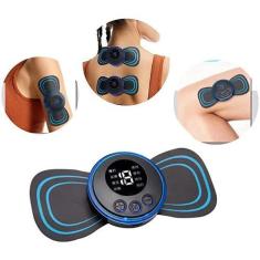 Imagem de Mini Massageador Elétrico Portatil Para Pescoço Coluna Ombro - Bm Ecom