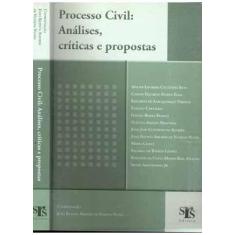 Imagem de Processo Civil: Análise, Críticas e Propostas - Nunes, João Batista Amorim De Vilhena - 9788598030609