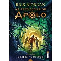 Imagem de O Labirinto de Fogo. As Provações de Apolo - Livro 3 - Riordan Rick - 9788551003312