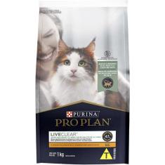 Imagem de Ração Seca Nestlé Purina Pro Plan Live Clear Frango para Gatos Adultos - 1 Kg