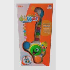 Imagem de Brinquedo Guitarra E Tambor Infantil Com Som E Luzes