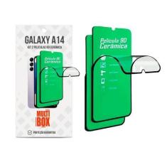 Imagem de Kit 2X Películas 9D Nano Ceramica Flexivel Para Samsung Galaxy A14 5G