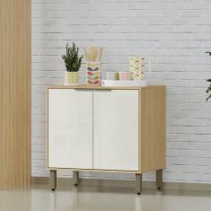 Imagem de Balcão de Cozinha 80cm Glória 2 Portas - MX Móveis