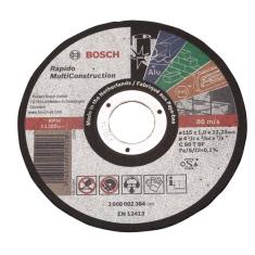 Imagem de Disco de corte Multi-Uso para esmerilhadeira 4 1/2 Bosch
