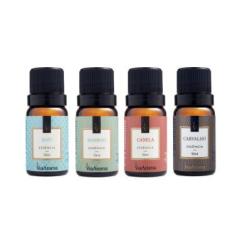 Imagem de Kit 4 Essências Para Aromatizador Difusor Elétrico Via Aroma