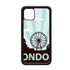 Imagem de Capa Britain UK London Eye Outline Reino Unido para iPhone 11 Pro Max para Apple Mobile Case Shell