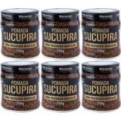 Imagem de Atacado Revenda 6 Pomada Sucupira 200G Desconforto Muscular - Rhenuks