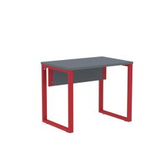 Imagem de Mesa Madeira 900x600mm M90/60p25tub Grafito/Vermelho
