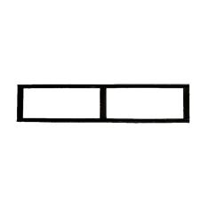 Imagem de Caixilho Para Grelha Ferro Fundido Captação Esgoto 20x50cm