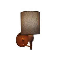 Imagem de Arandela Cilíndrica Md-2030 Cobre Com Liga E Desliga Cúpula Caqui - Bivolt