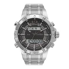 Imagem de Relógio Condor Masculino Digital Prata - COBJK657AB/3K