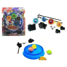 Kit Beyblade Metal 5d Brinquedo 4 Peões Led Toys - Carrefour