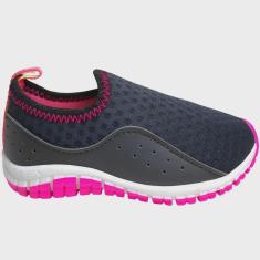 Imagem de Tênis Infantil Menina Jogging Running Calce Fácil Flex Tech Kidy 164-1308