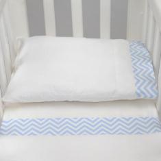 Imagem de Jogo De Lençol Para Mini Berço 3 Peças Chevron Ul Claro - Tropical Bab