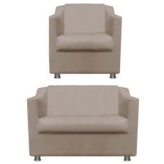 Imagem de Namoradeira + Polt. Bia P/ Sala De Estar Consultório Clinica Hospital