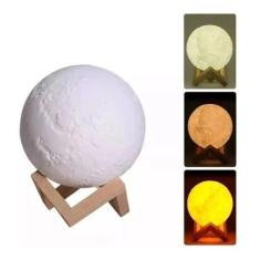 Imagem de Luminária Umidificador Lua Cheia Planeta 3D Purificador Ar - Novo Sécu