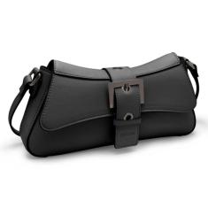 Imagem de Bolsa Transversal Baguete Dakota Com Fivela e Alça Longa DK106