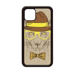 Imagem de Capa de óculos leopardo bonita para iPhone 12 Pro Max para Apple Mini Mobile Case Shell