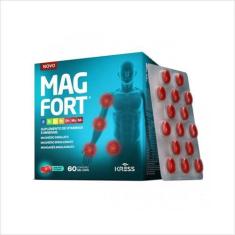 Imagem de Magfort Magnésio 60Cps Gel - Kress - Kress Farmacêutica