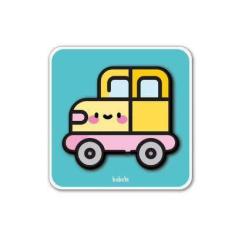 Imagem de Quebra Cabeça 4 Partes Carro 6083 - Babebi