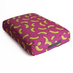 Imagem de Cama Futon Pet Médio Zíper Lavável - Marrom/Caramelo