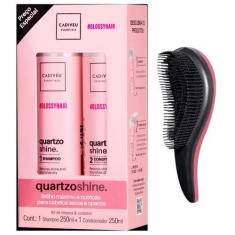 Imagem de Kit Cadiveu Quartzo Shine Boca Rosa Shp+Cond Brilho E Nutre - Cadiveu