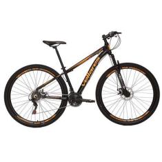 Imagem de Bicicleta Aro 29 Cambio Shimano 21 Marchas Quadro 15,5 Preto/Laranja V